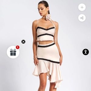 Miss Circle Lace Set - XS